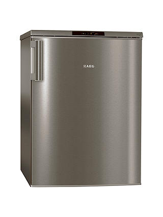 AEG A71101TSX0 Freezer, A++ Energy Rating, 60cm Wide, Stainless Steel