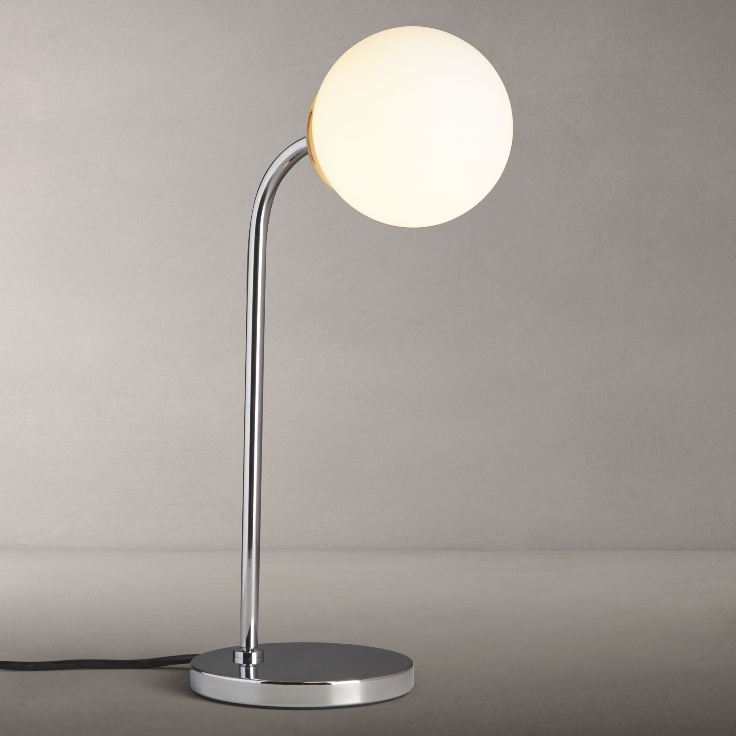 John Lewis & Partners Odyssey Touch Lamp, Chrome