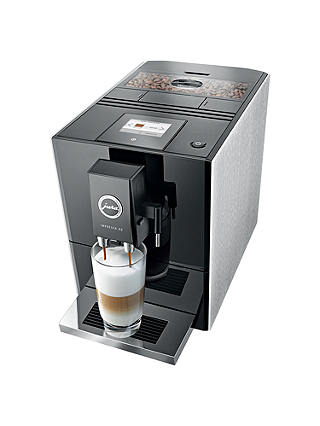 Jura Impressa A9 Bean-to-Cup Coffee Machine, Aluminium