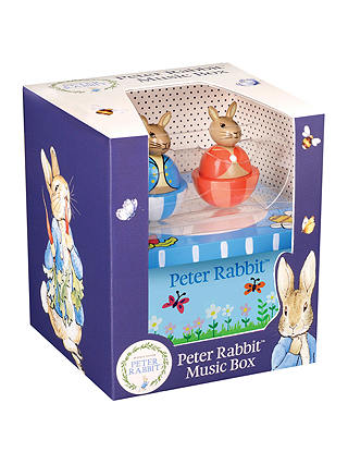 Peter Rabbit Moving Character Music Box
