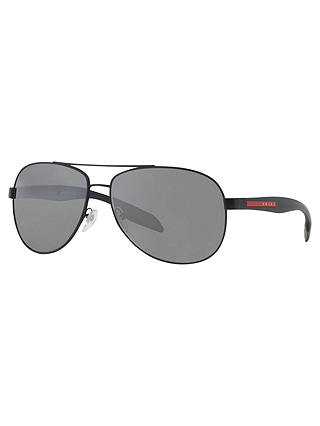 Prada Linea Rossa PS 53PS Sunglasses, Black