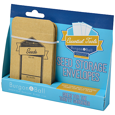 Burgon & Ball Seed Envelopes