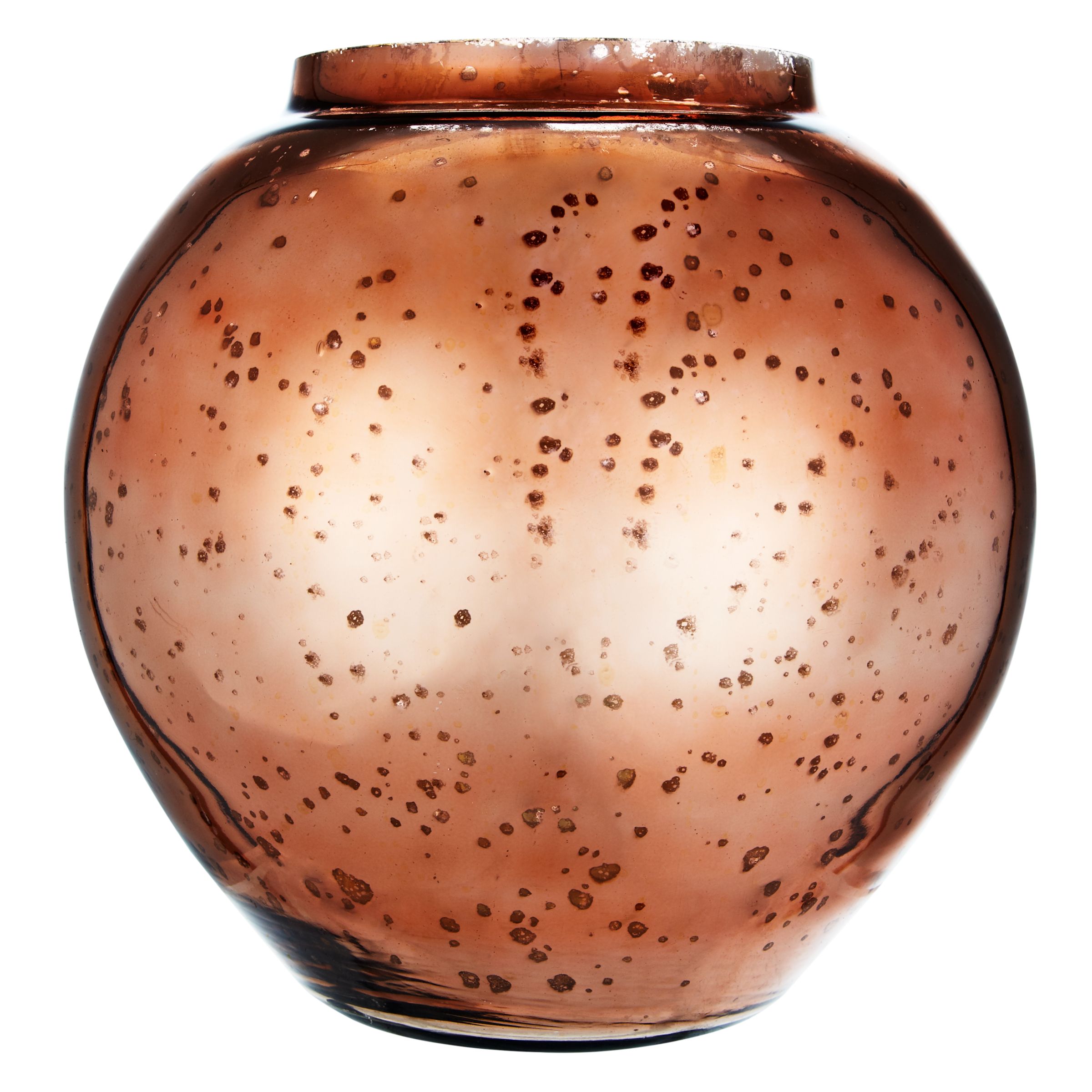 Buy John Lewis Copper Glass Bowl, Large Online at 