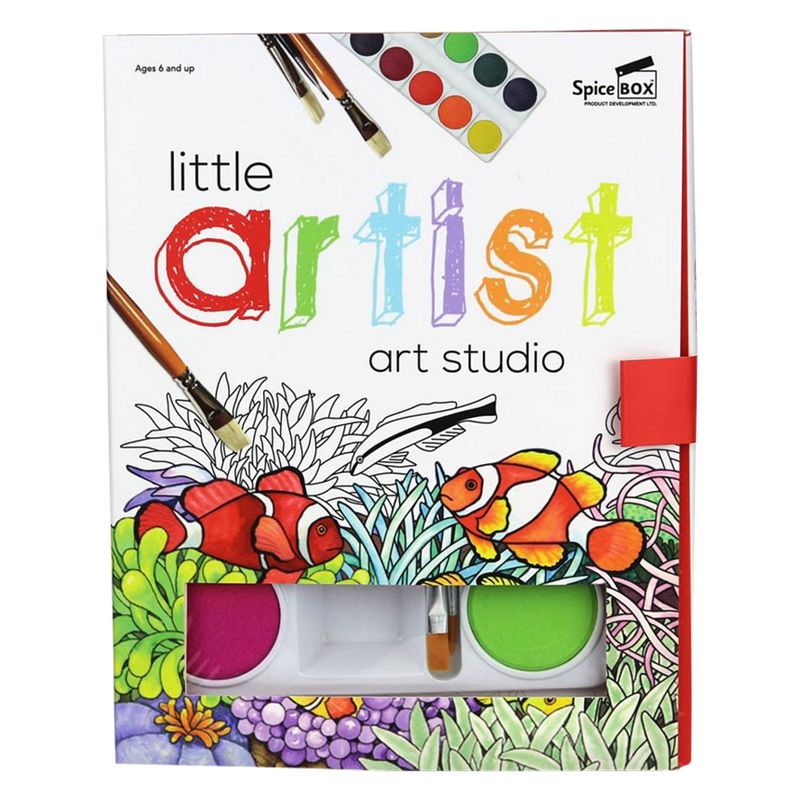 Little Artist Art Studio Book & Paint Set