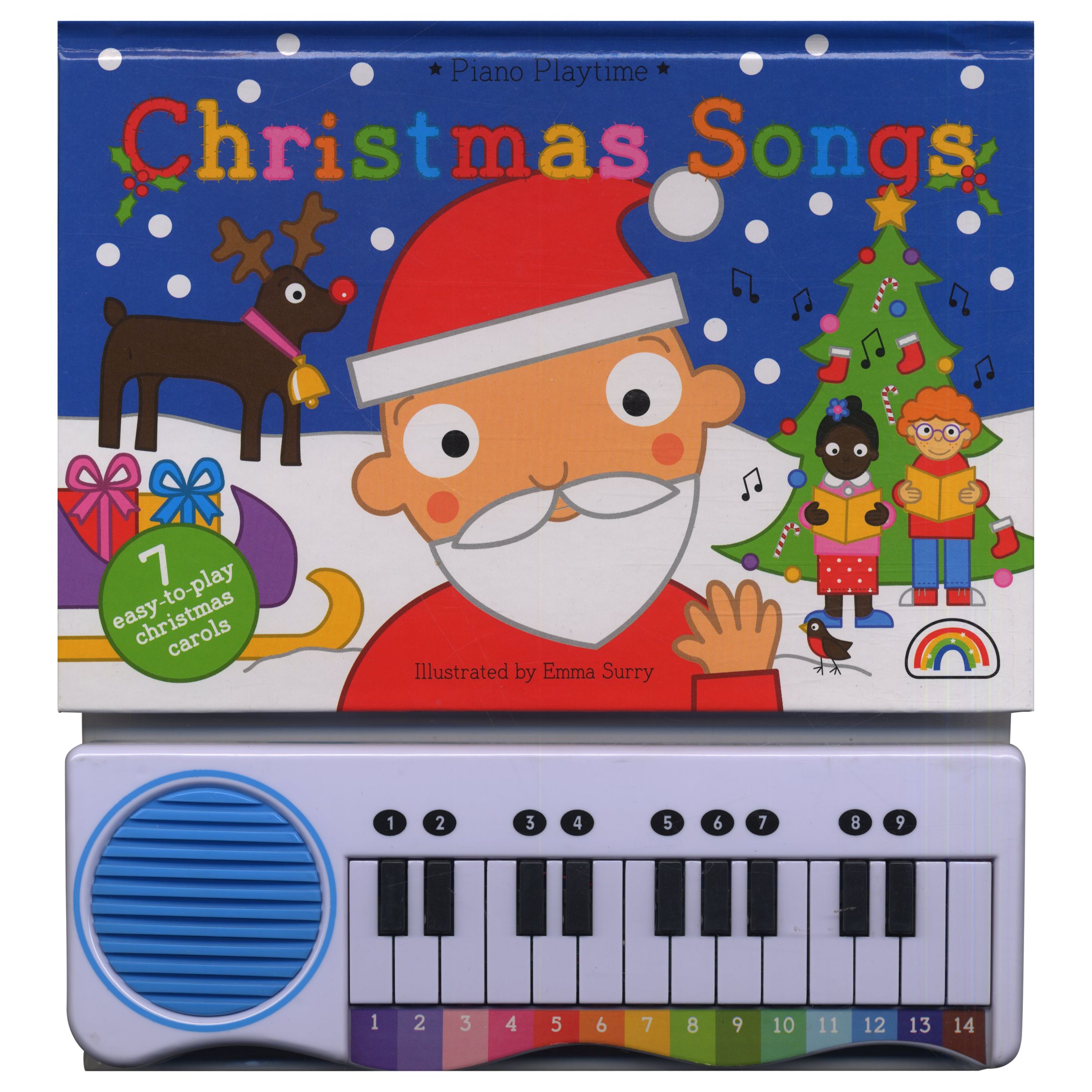 Piano Playtime Christmas Songs Music Book