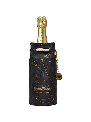 Nicolas Feuillatte Brut Chardonnay Blanc de Blancs Vintage Champagne with Sailor Bag, 75cl