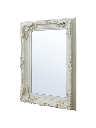 Carved Louis Mirror, Cream, 120 x 89.5cm