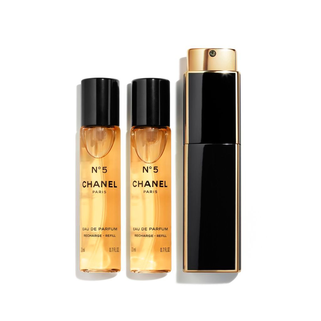 CHANEL N°5 Eau de Parfum Purse Spray, 3 x 20ml at John Lewis & Partners