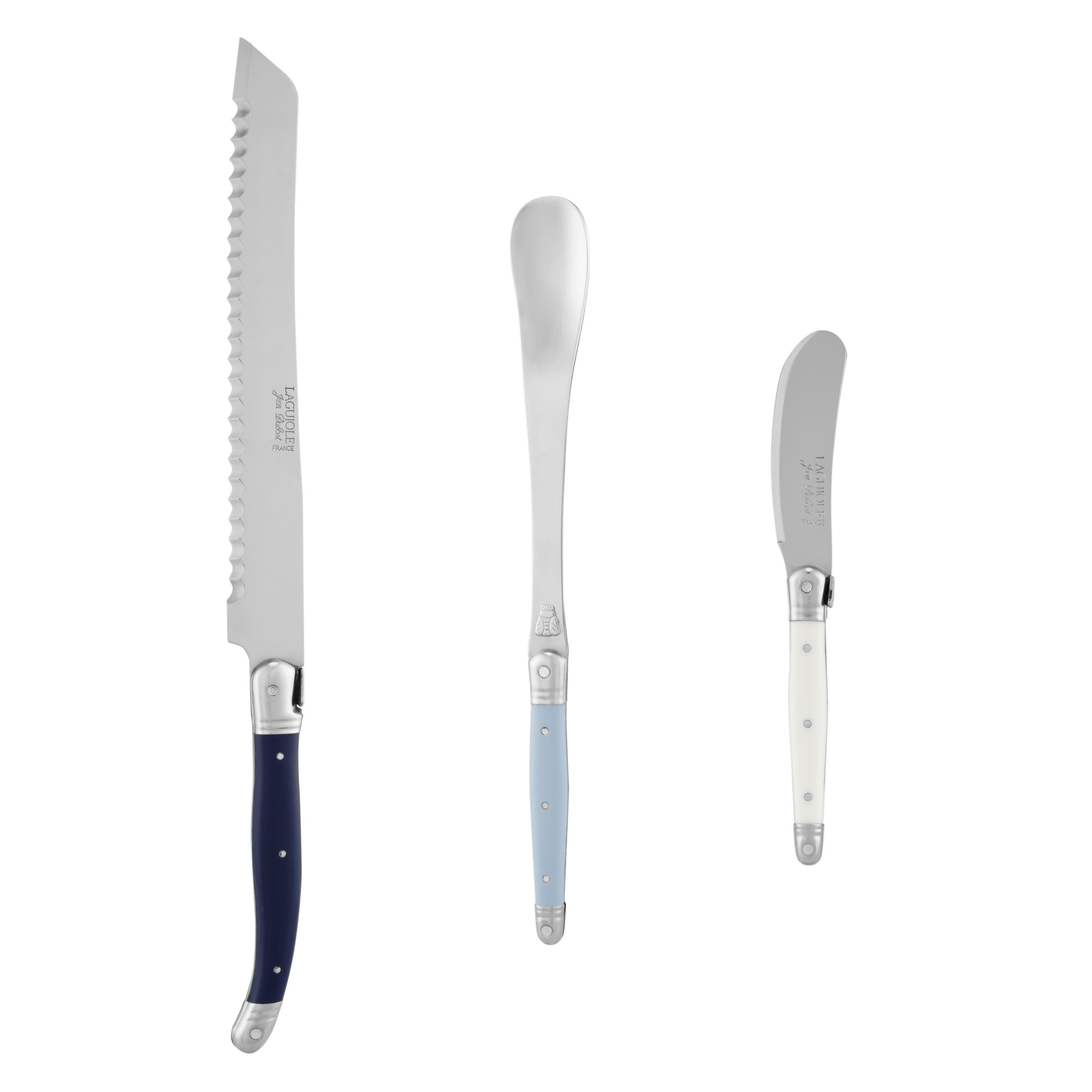 cheese knife board john  set Nordic at Laguiole Blue johnlewis.com lewis Breakfast Buy and Set, Online