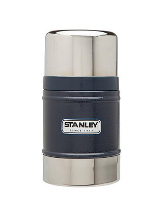 Stanley Classic Vacuum Food Jar, Hammertone Navy, 0.5L