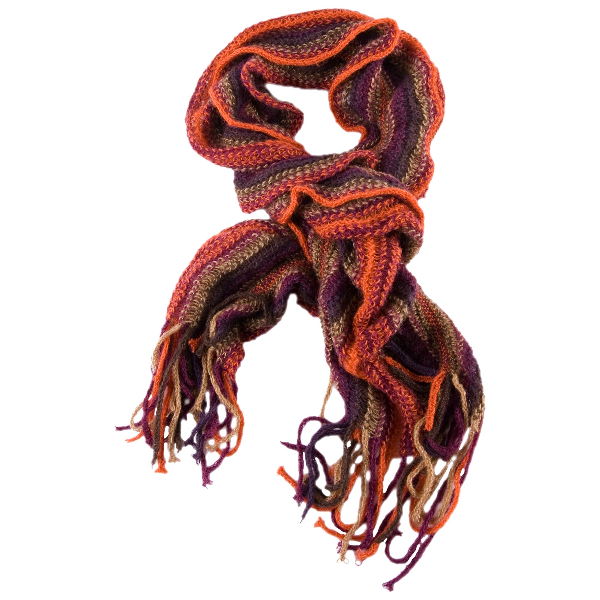 Chesca Knitted Bounce Scarf, Multi