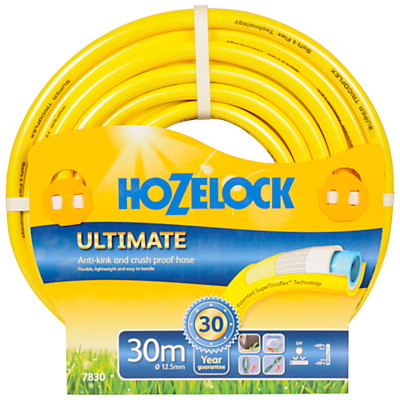 Hozelock Ultimate Crush-Proof Hose, 30m