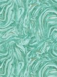 Harlequin Makrana Wallpaper, Emerald 110918