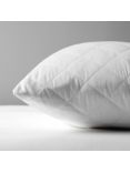 John Lewis Natural Cotton Quilted Standard Pillow Protector