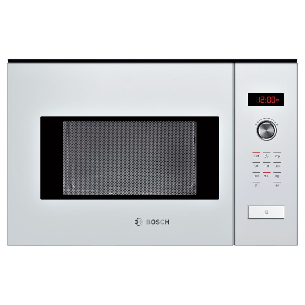 Bosch HMT84M624B Built-In Compact Microwave in White
