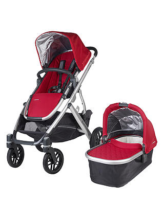 Uppababy Vista Pushchair and Carrycot, Denny Red