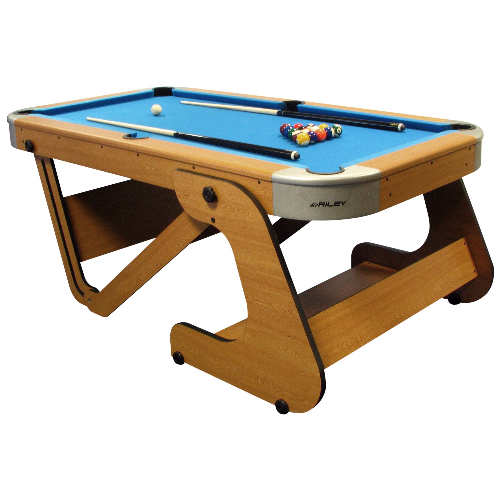 Buy BCE Riley 6 Foot 6 Inch Folding Pool Table Online at johnlewis.com