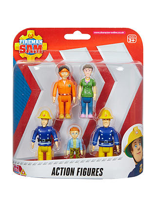 Fireman Sam Action Figures, Pack of 5