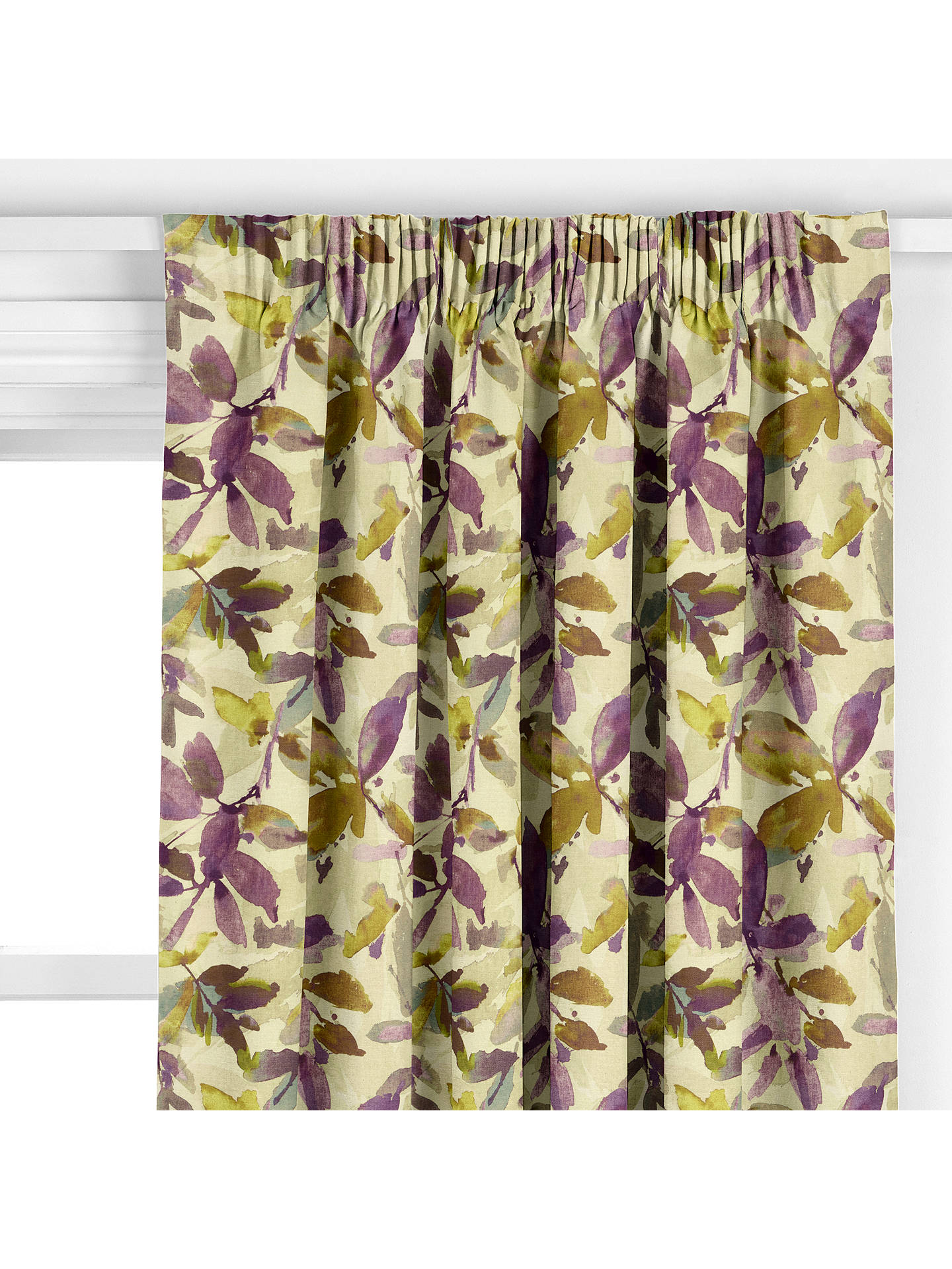 John Lewis Alexa Made to Measure Curtains, Purple