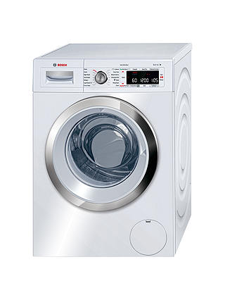 Bosch Logixx WAW32560GB Freestanding Washing Machine, 9kg Load, A+++ Energy Rating, 1600rpm Spin, White