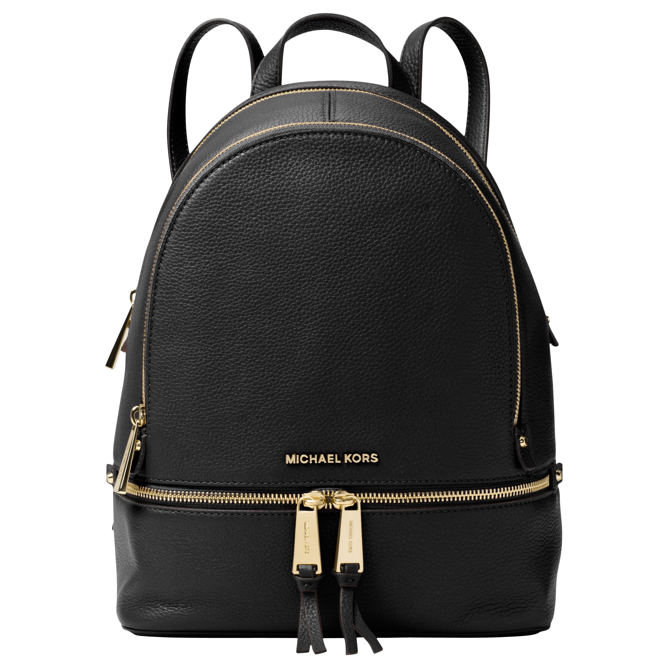 Michael Kors Rhea Zip Backpack, Black