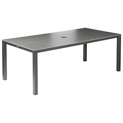 Barlow Tyrie Cayman 8-Seater Outdoor Dining Table, Graphite