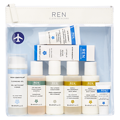 shop for REN Grab & Go Kit Face & Body Skincare Set at Shopo
