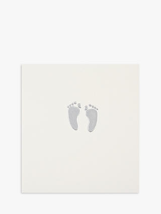 Caroline Gardner Baby Feet Greeting Card