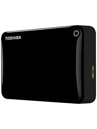 Toshiba Canvio Connect II Portable Hard Drive, USB 3.0, 2TB