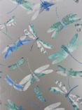 Matthew Williamson Dragonfly Dance Wallpaper, Blue, w6650-02