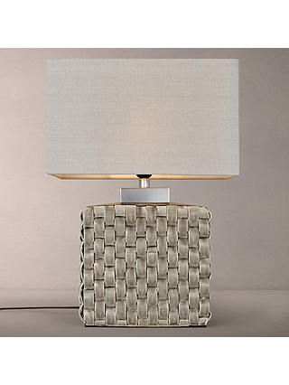 John Lewis & Partners Demeter Ceramic Pleat Table Lamp