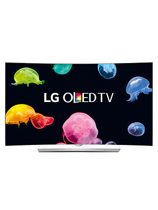 LG 65EG960V Curved 4K Ultra HD OLED 3D Smart TV, 65" with Freeview HD, Built-In Wi-Fi, Harman/kardon Audio & 2x 3D Glasses