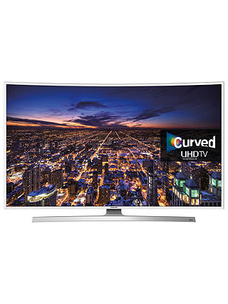 Samsung UE48JU6510 Curved 4K Ultra-HD Smart TV, 48" with Freeview HD/freesat HD, Built-In Wi-Fi and Intelligent Navigation