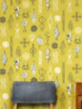 Mini Moderns Equinox Wallpaper, Mustard, AZDPT026MU