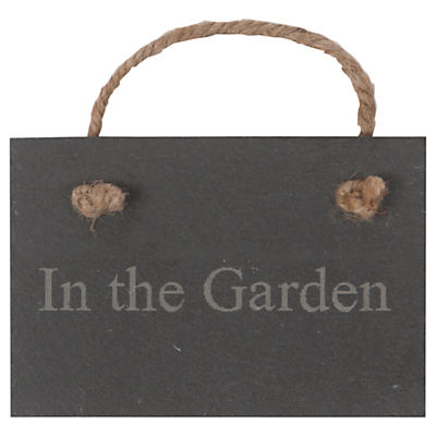 Garden Trading In The Garden Slate Sign
