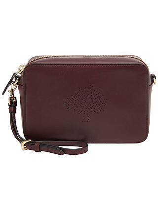 Mulberry Blossom Pochette Leather Bag with Strap