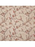 John Lewis Blossom Weave Made to Measure Curtains or Roman Blind, Russet