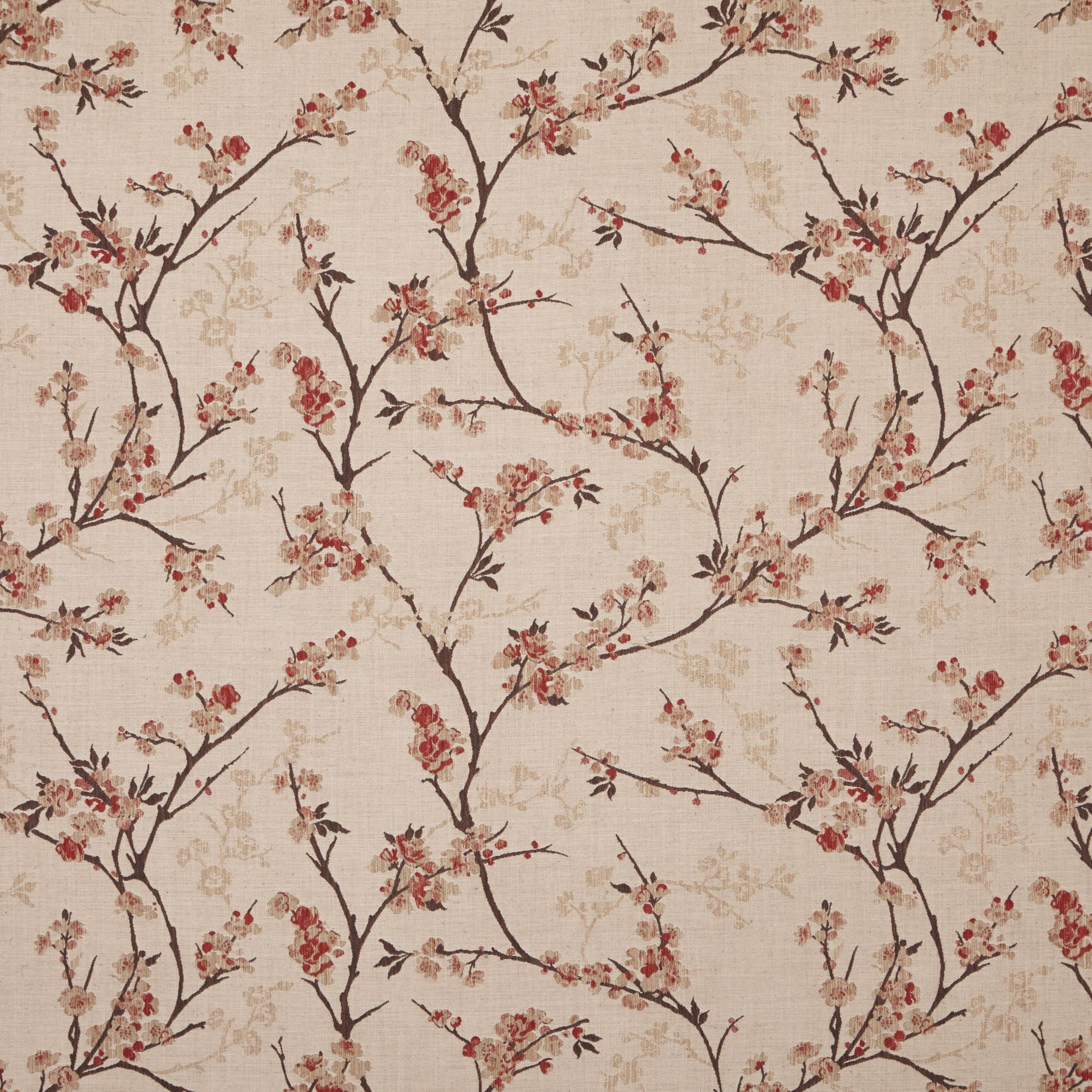 John Lewis Blossom Weave Furnishing Fabric, Russet