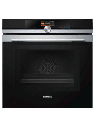 Siemens HM656GNS1B Built-In Single Electric Oven with Microwave, Stainless Steel