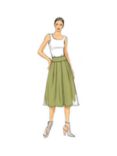 Vogue Very Easy Pleated Skirt Sewing Pattern, 9090