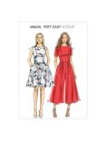 Vogue Very Easy Dress and Jumpsuit Sewing Pattern, 9075