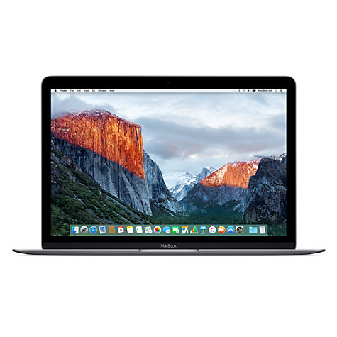 Buy New Apple MacBook, Intel Core M, 8GB RAM, 256GB Flash Storage, 12" Retina display Online at johnlewis.com