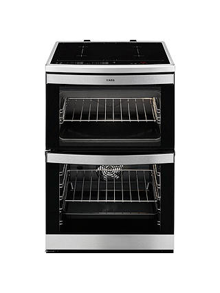 AEG 49176IW-MN Electric Cooker with Induction Hob, Stainless Steel