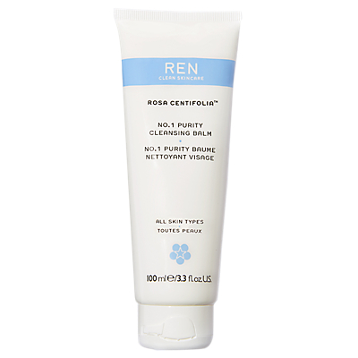 shop for REN Rosa Purity Cleansing Balm, 100ml at Shopo