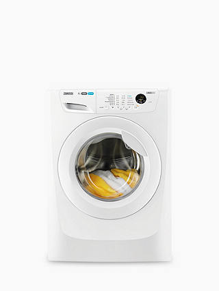 Zanussi ZWF81463W Freestanding Washing Machine, 8kg Load, A+++ Energy Rating, 1400rpm Spin, White