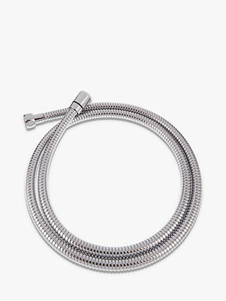 John Lewis & Partners Stainless Steel Stretch Shower Hose