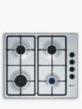 Neff T26BR46N0 Gas Hob, Stainless Steel