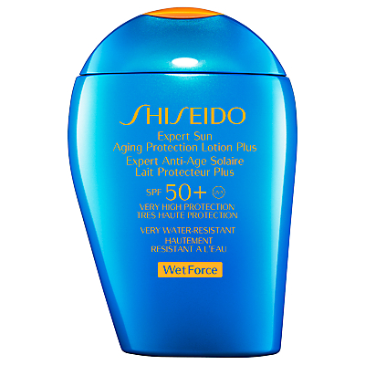 shop for Shiseido Wetforce Expert Sun Aging Protection Lotion SPF 50+, 100ml at Shopo
