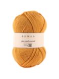 Rowan Pure Wool Superwash Worsted Aran Yarn, 100g, Gold 133