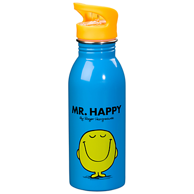 Mr Men Mr Happy Water Bottle